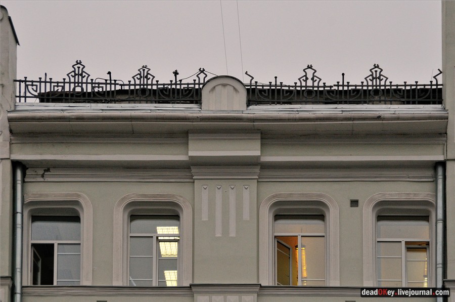 Доходный дом А.С. Грачевой (гостиница Марсель), 1901-1903, архитектор Э.М. Розен, ул. Петровка, 15/13