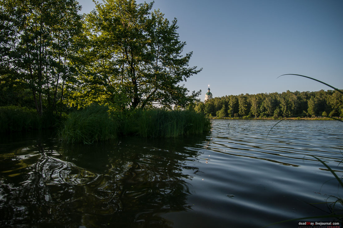 Пейзажный парк в усадьбе Гребнево