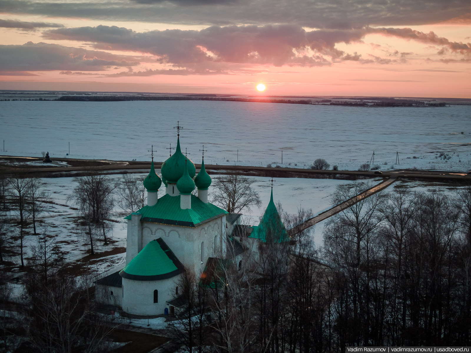 Куликово Поле, Красный холм, церковь Сергия Радонежского, архитектор Щусев