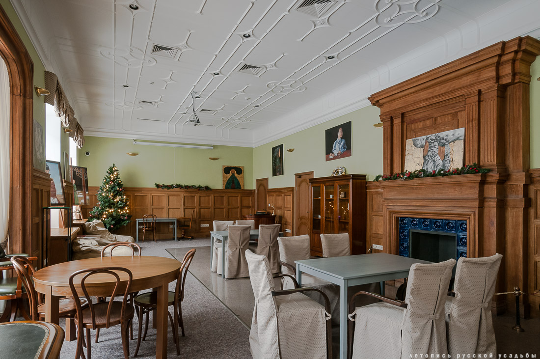 Интерьеры дома купцов Кузнецовых после реставрации, г. Москва, ул. Проспект Мира, д. 41, стр. 1.