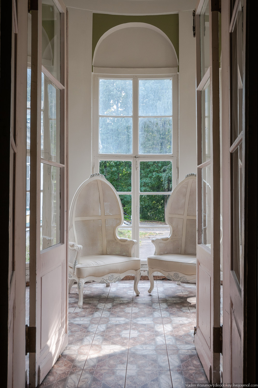 усадьба Братцево, Москва, интерьеры главного дома