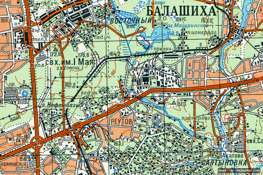 Балашихинская хлопкопрядильная фабрика и дом управляющего фабрикой