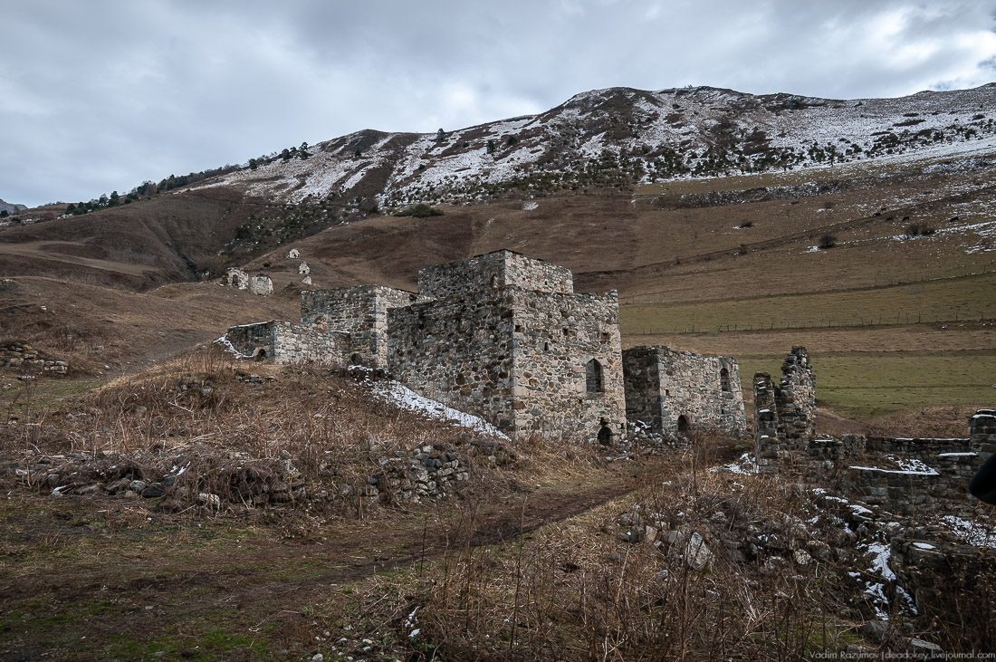 Башенный комплекс ЭРЗИ, Ингушетия, Джейрахское ущелье.