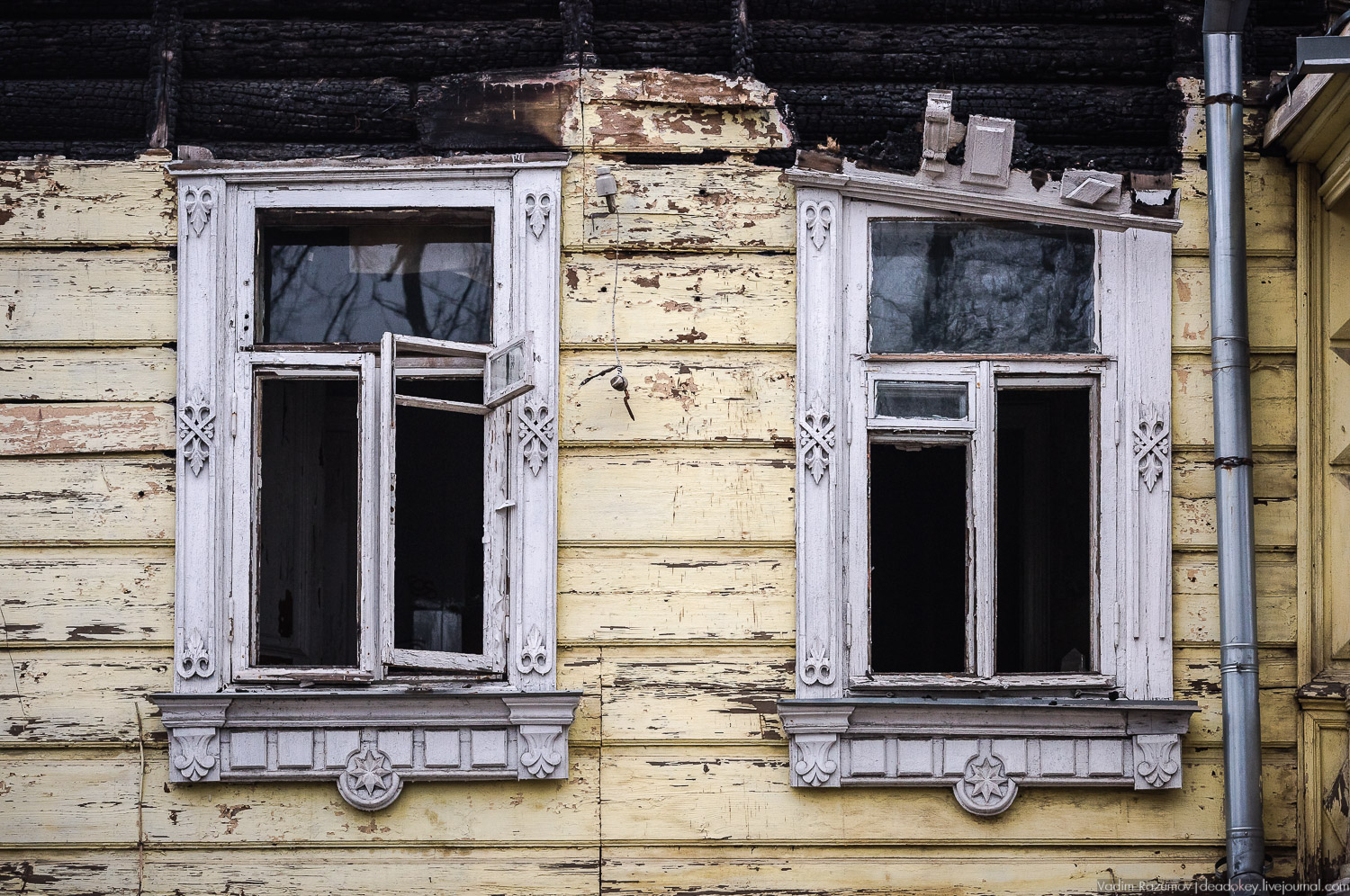 Сергиев Посад, волонтеры спасают дом на Валовой улице