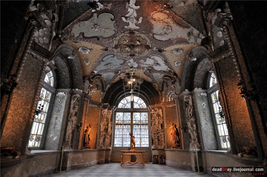 Усадьба Кусково, интерьеры грота