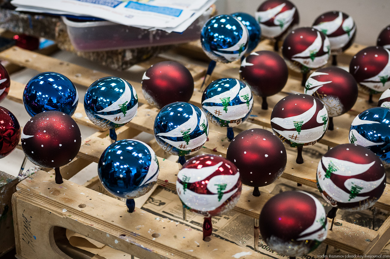 Павловский Посад, фабрика елочных игрушек Иней