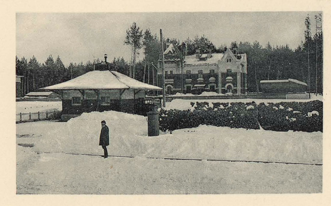 МКЖД. Станция Серебряный бор.