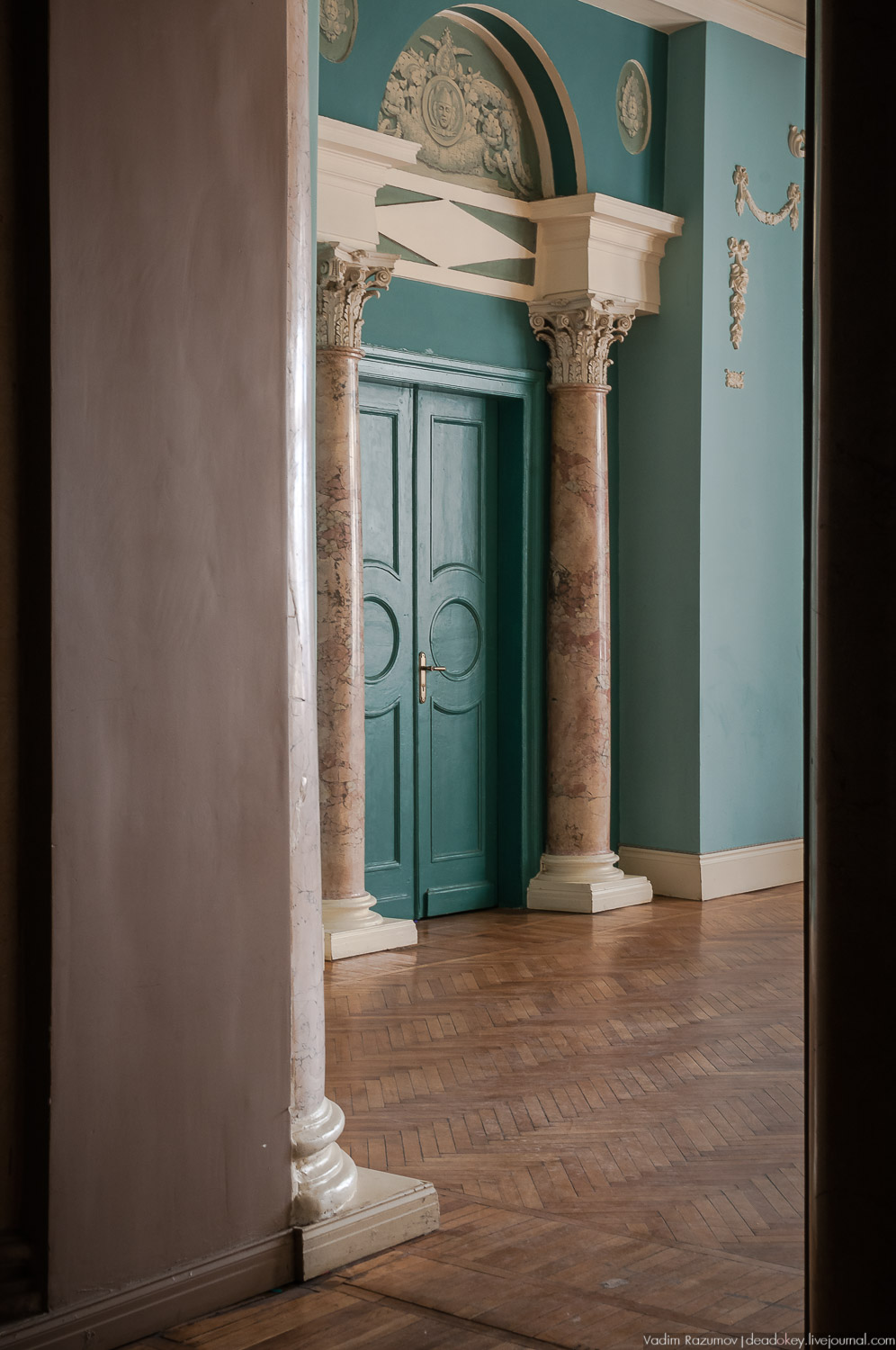 усадьба Братцево, Москва, интерьеры главного дома