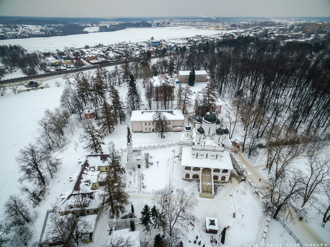 усадьба Большие Вяземы с квадрокоптера