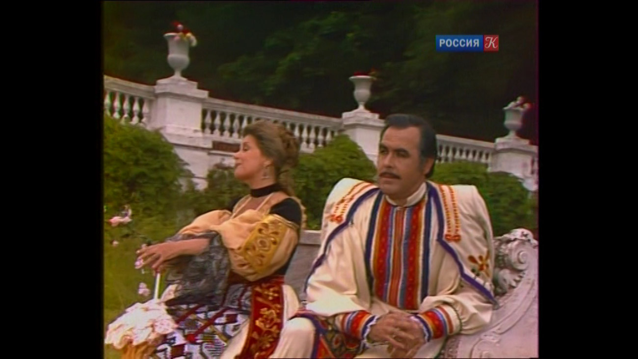 фильм Веселая вдова (1984), усадьба Архангельское, Московская область, Красногорский район.