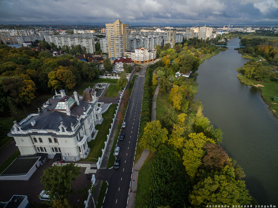 усадьба Асеевых в Тамбове с квадрокоптера
