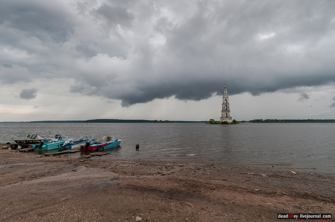 Калязин. Калязинская колокольня