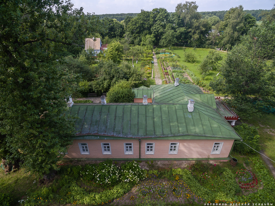 усадьба Мелихово с квадрокоптера