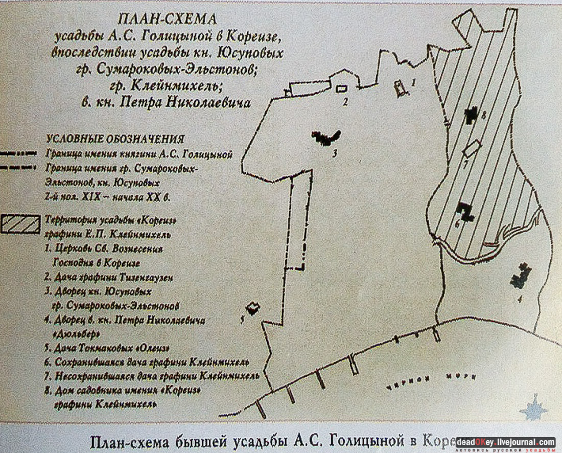 Юсуповский дворец в Кореизе, Крым