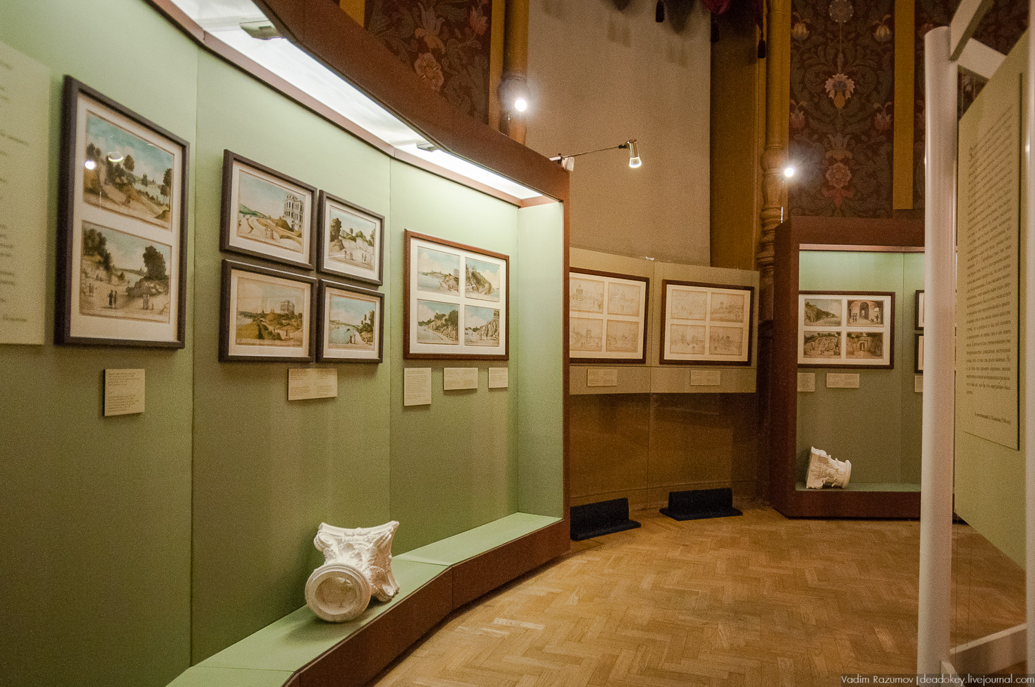 Выставка Монумент Садов Богородицких в ГИМ. Акварели Андрея Тимофеевича Болотова