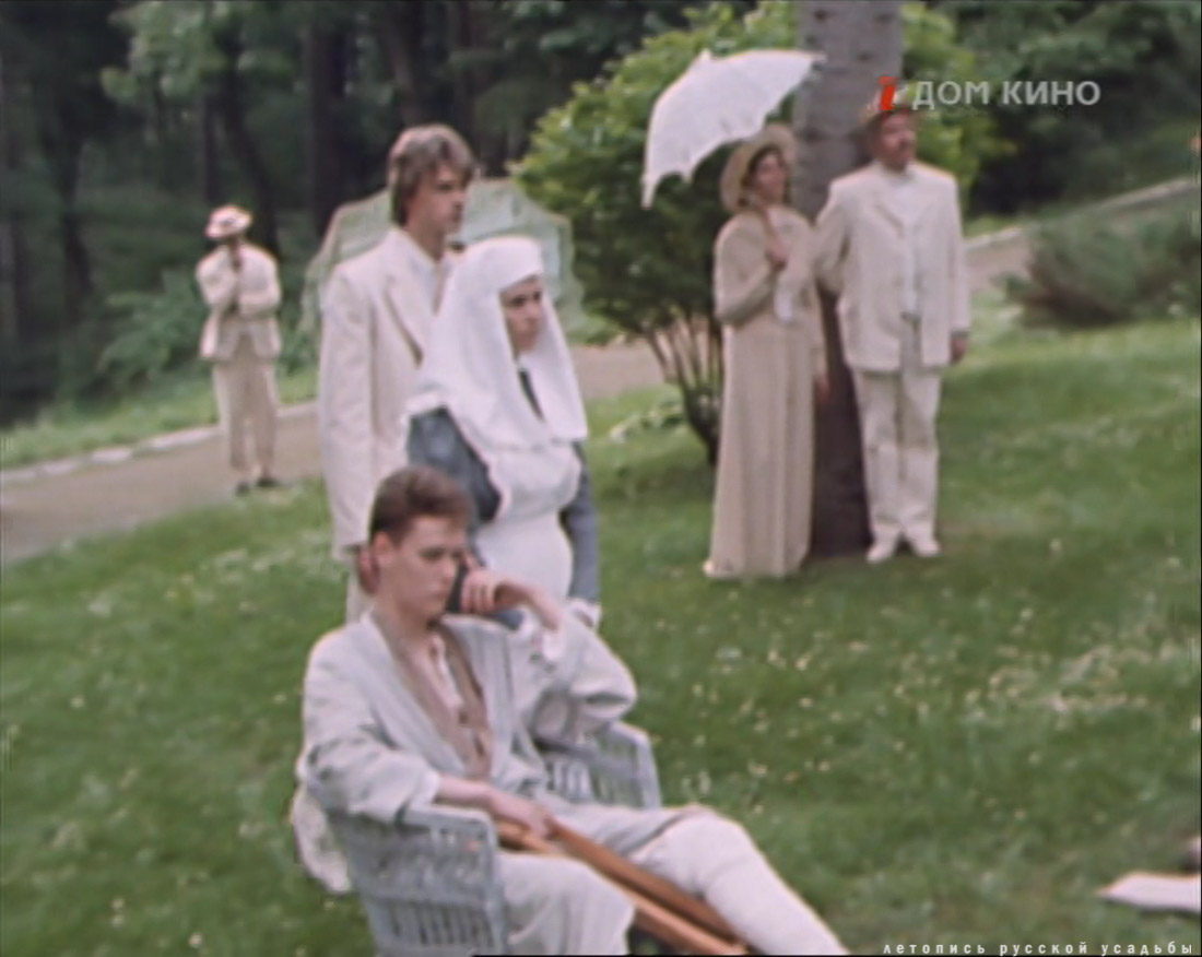 Фильм Машенька (1991), усадьба Горки Ленинские (Вышние Горки), Московская область, Ленинский район.