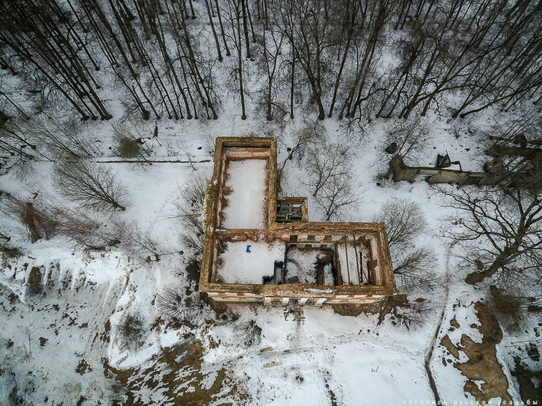 усадьба Гребнево с квадрокоптера