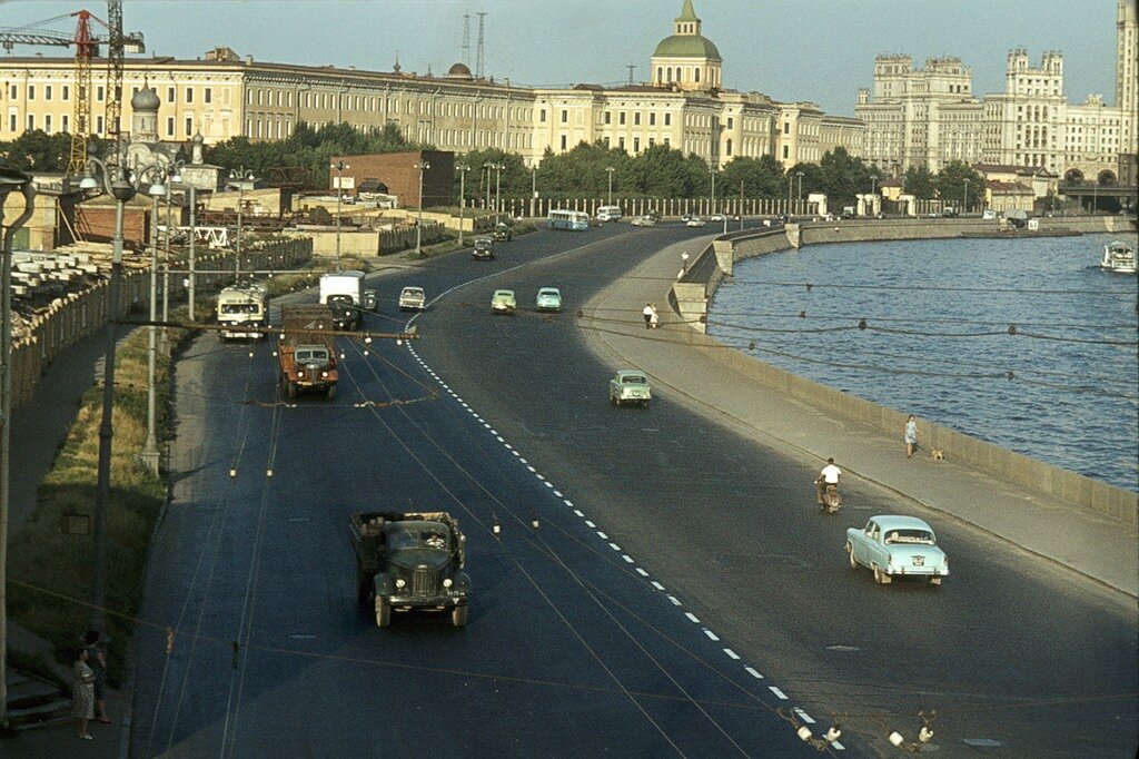 Москва 1956 года в фотографиях Жака Дюпакье