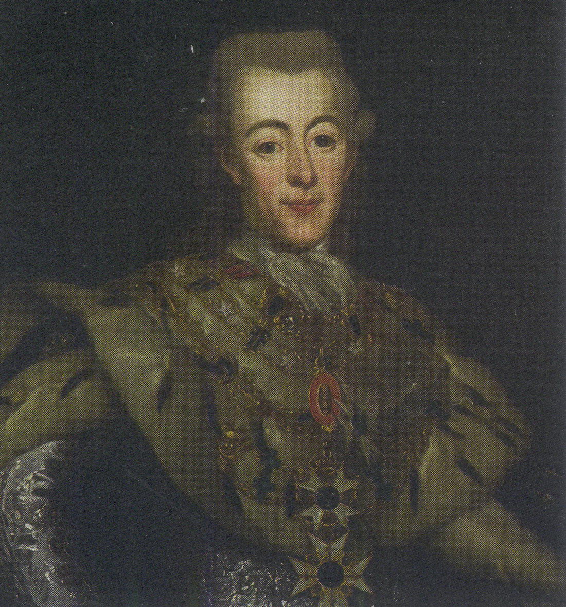 Портрет шведского короля Густава III.