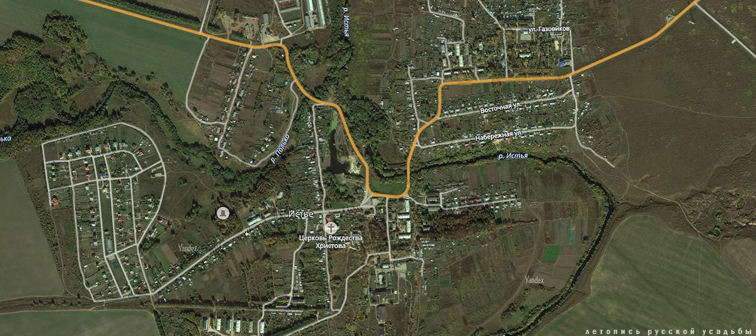 Усадьба Истье, Рязанская область