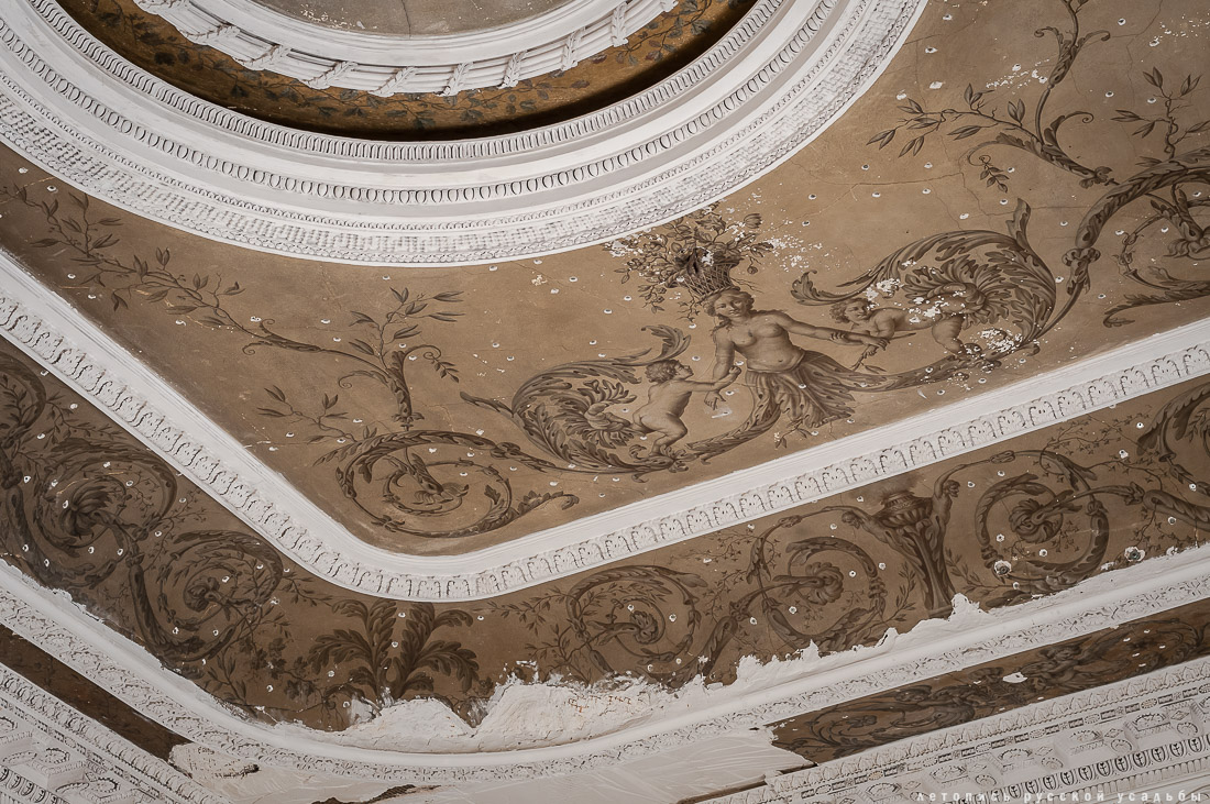 усадьба Никольское-Урюпино, интерьеры Белого домика