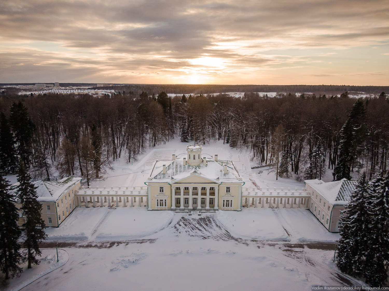 усадьба Валуево с дрона