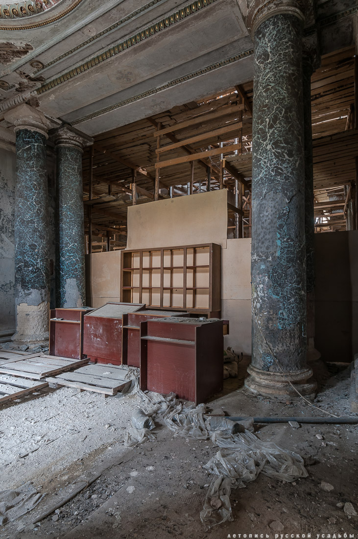 Интерьеры Борисоглебского собора в Торжке, Тверская область, арх. Н.А. Львов, Екатерина II, Борисоглебский монастырь