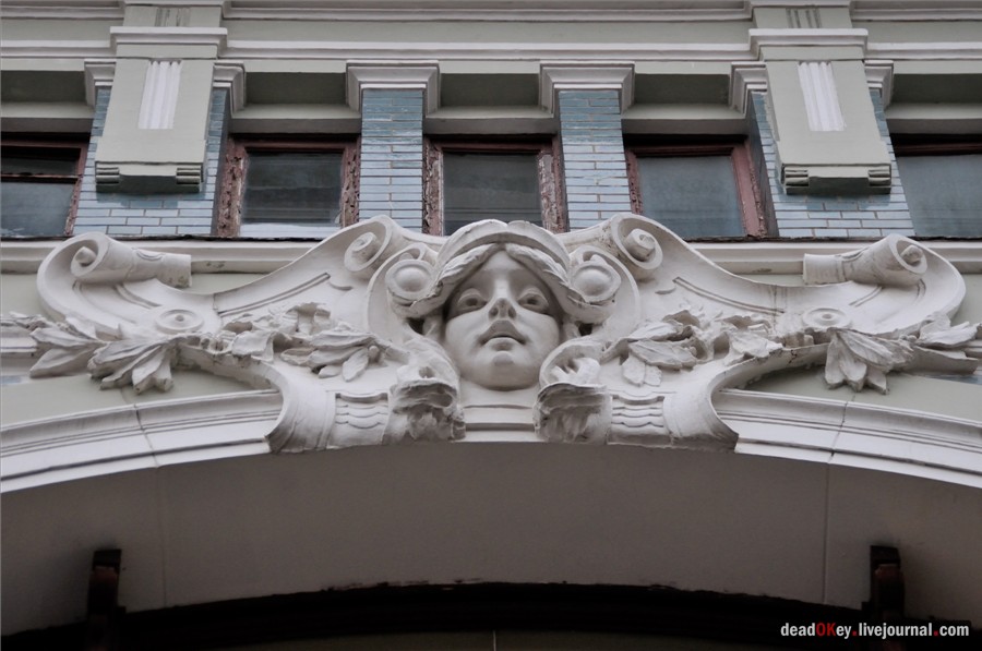 Торговый дом В.Ф. Аршинова, 1899-1900, архитектор Ф.О. Шехтель,Старопанский пер., д.5