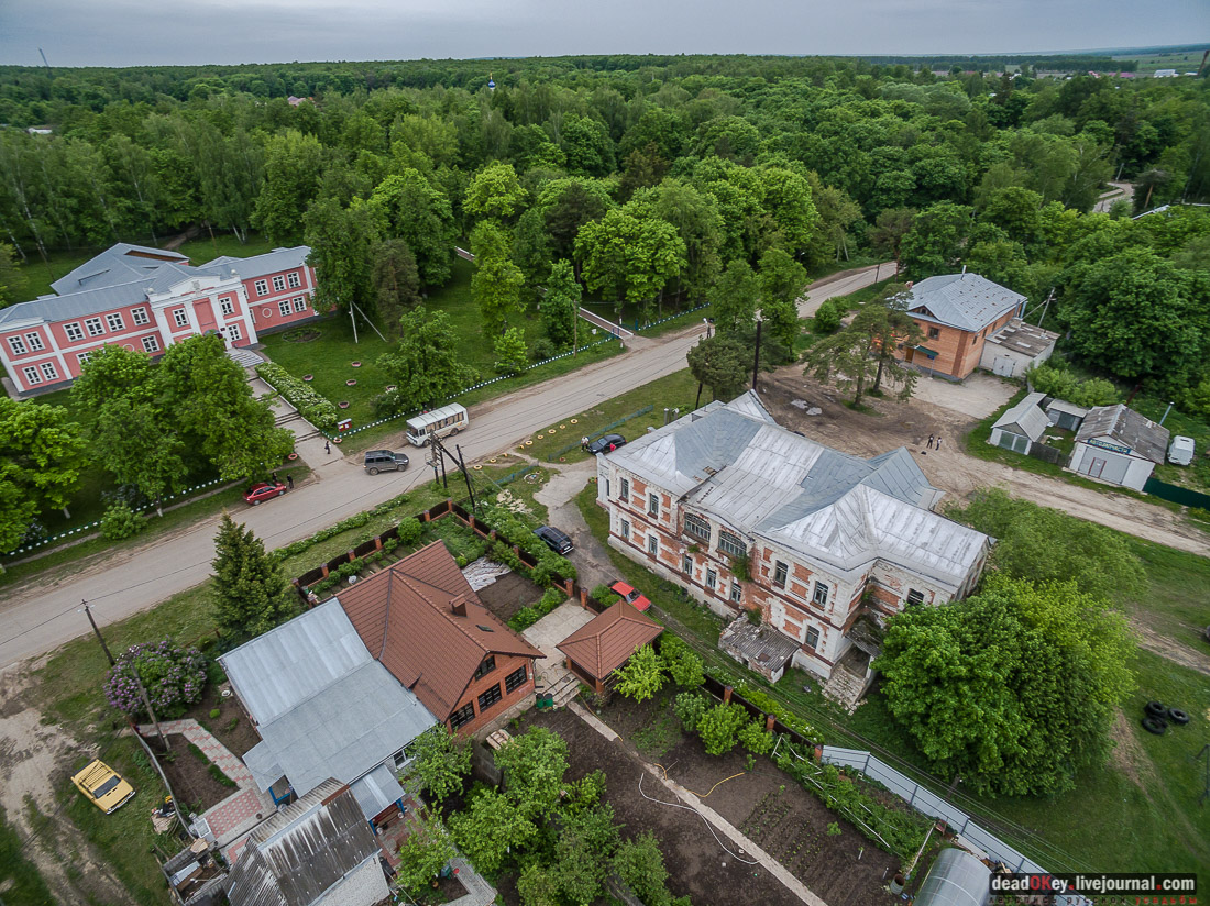 усадьба Старожилово с квадрокоптера