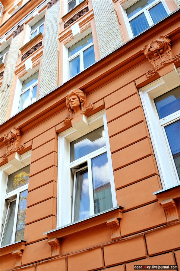 Доходный дом М.А. Мальцева, Новая Басманная ул., 28, архитектор Н.И. Жерихов