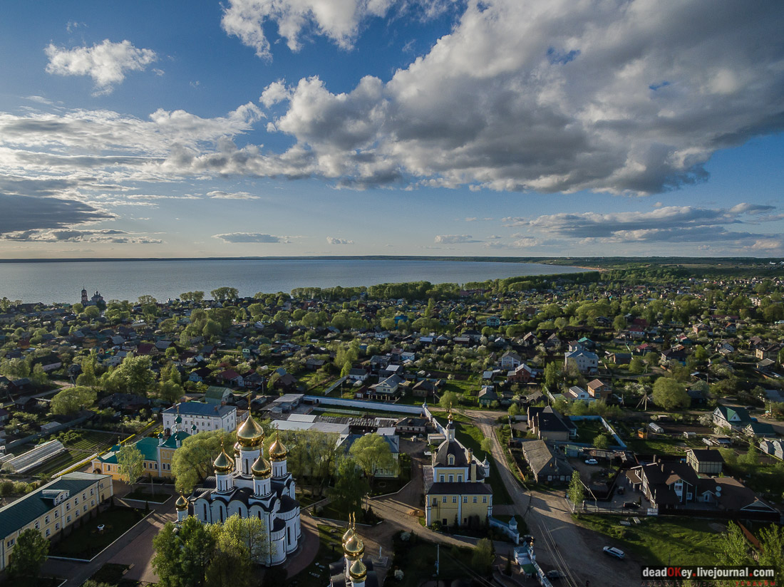 Переславль-Залесский, монастыри, виды с квадрокоптера