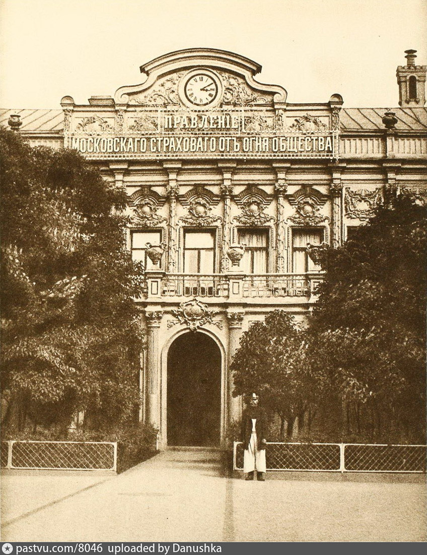 усадьба, палаты Пожарского, дом Ростопчиных и Денисова Орлова, ул. Большая Лубянка д.14