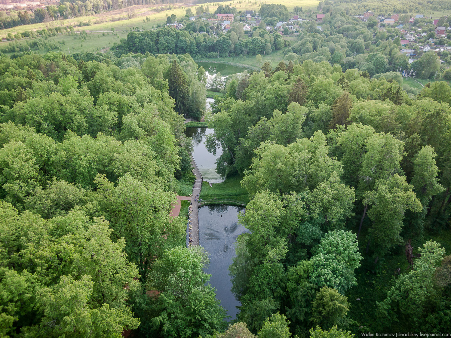 усадьба Валуево с дрона