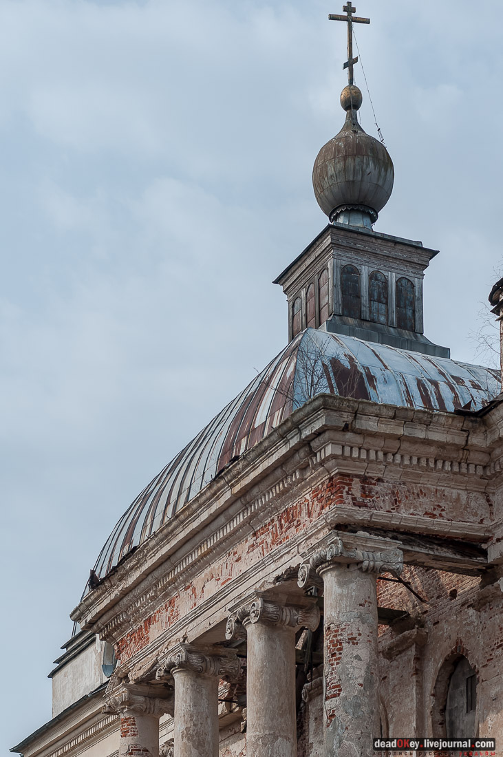 усадьба Ярополец Чернышевых. Началась реставрация Казанского храма