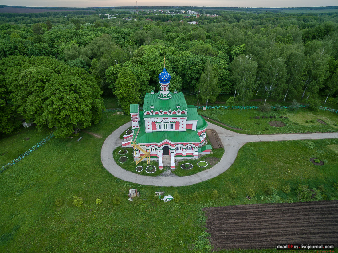 усадьба Старожилово с квадрокоптера