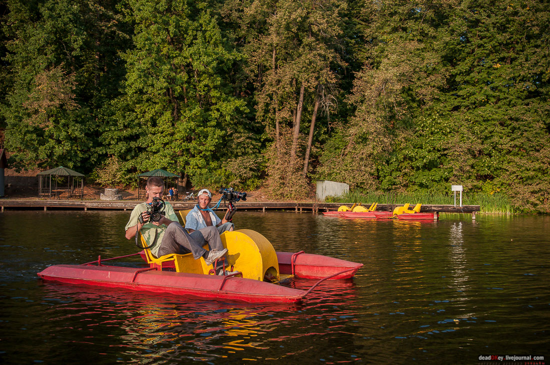 усадьба Марфино - грифонов покрасили