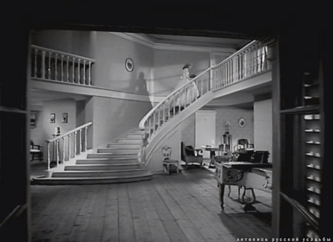 усадьба Абрамцево в фильме Накануне по роману Тургенева