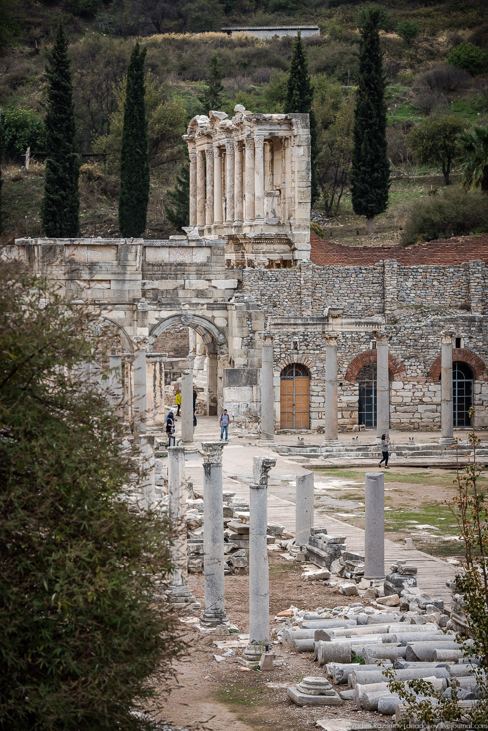 Эфес, античные руины, Турция