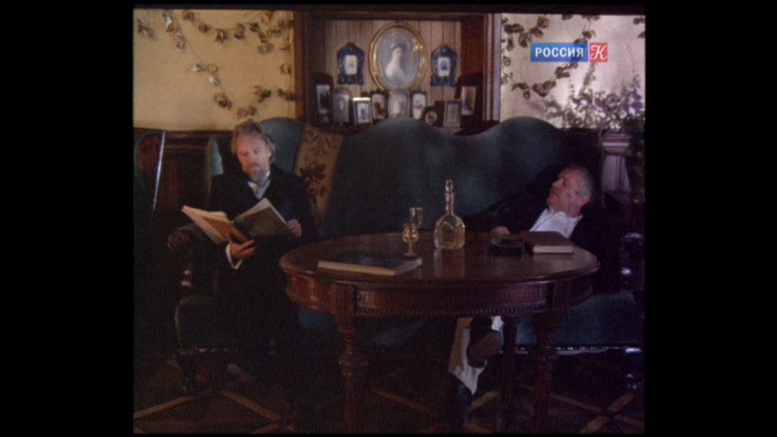 фильм Черный монах (1988), усадьба Середниково, Московская область, Солнечногорский район.