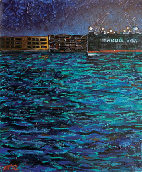 High water. oil on canvas, 50x60 cm., 2012.