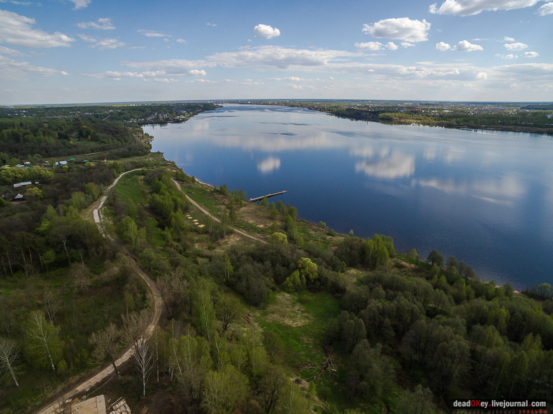 усадьба Студеные Ключи с квадрокоптера