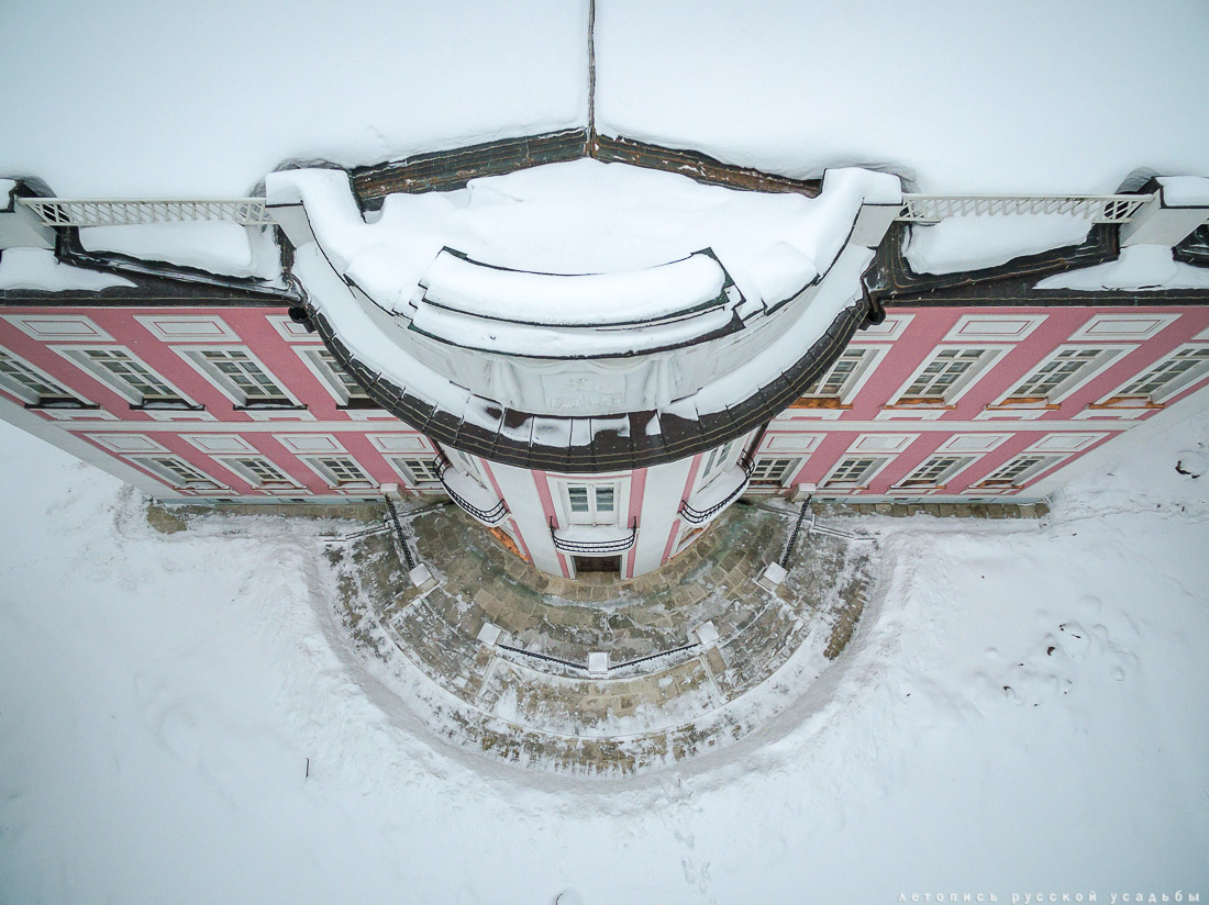 усадьба Большие Вяземы с квадрокоптера