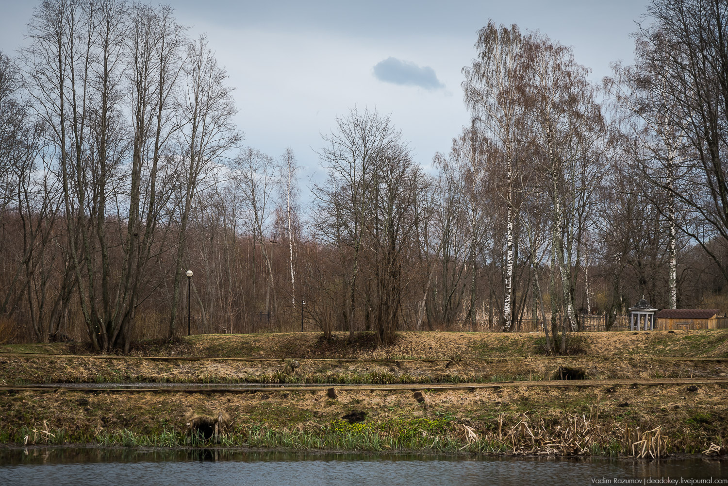 усадьба Домотканово, весна 2018 год
