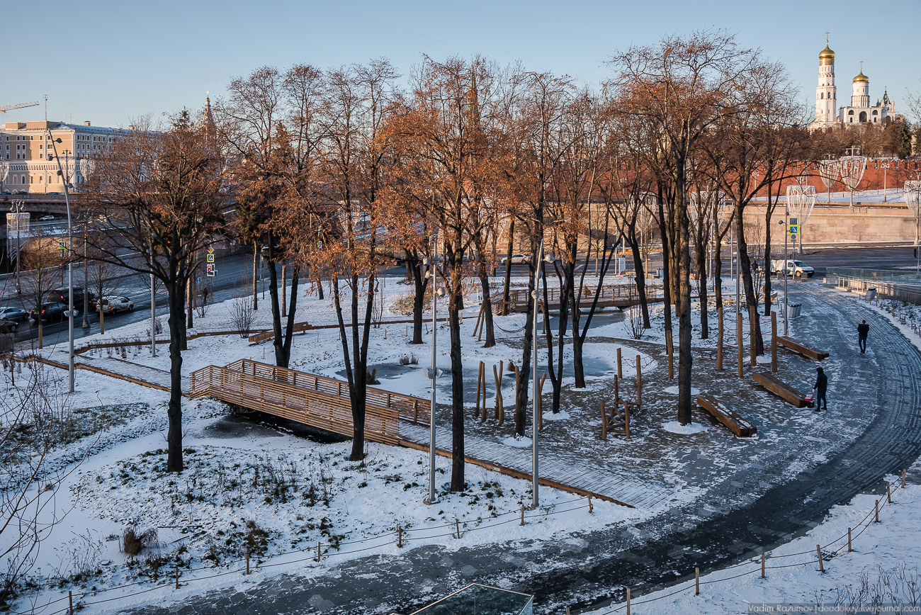 Москва, парк Зарядье