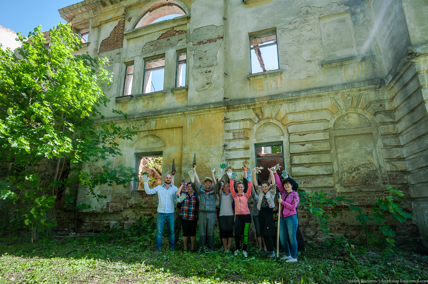 усадьба Сергиевское-на-Упе, Усадебные волонтеры в Тульской области