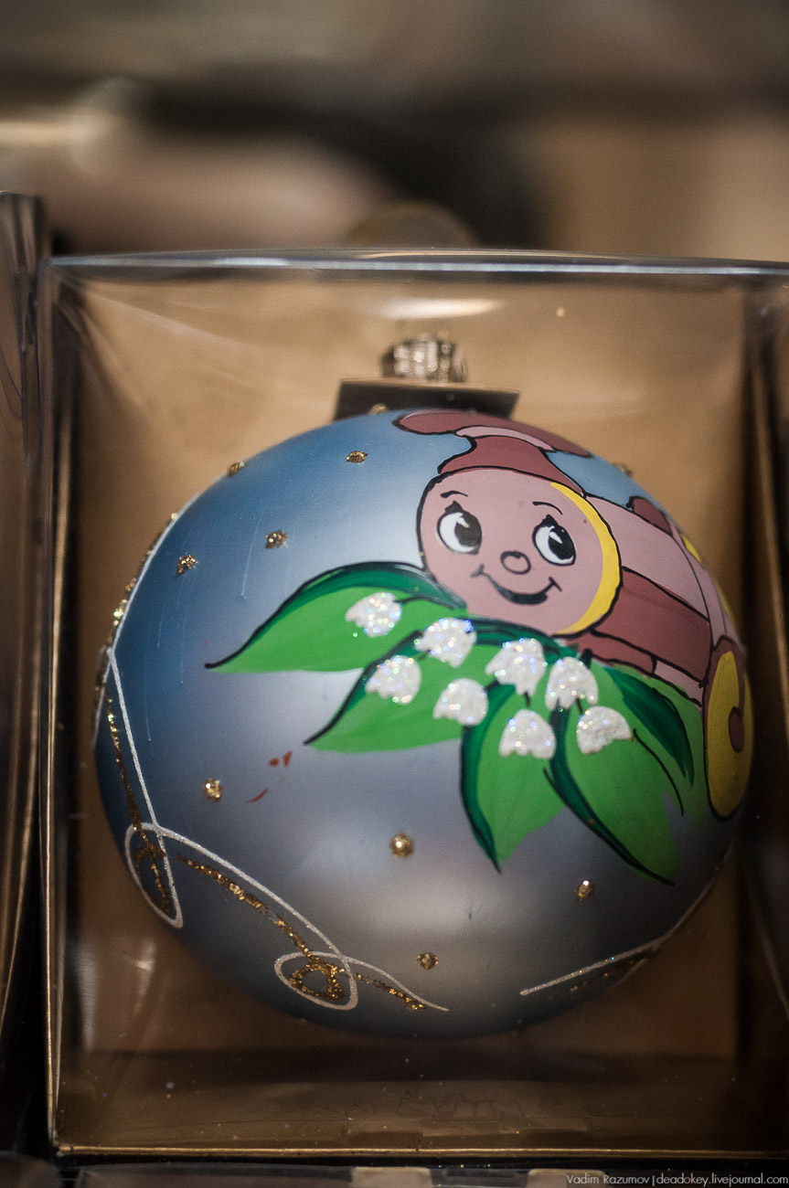 Павловский Посад, фабрика елочных игрушек Иней