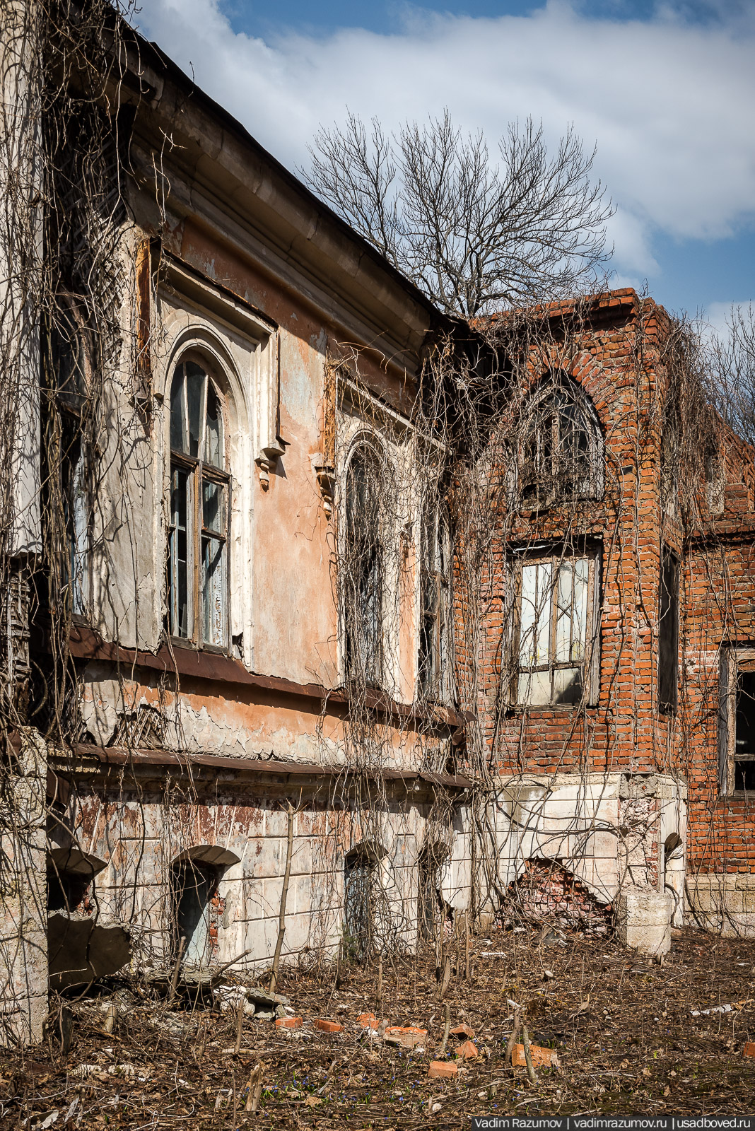 усадьба Шаталовка весной 2021 года, Липецкая область, Елец