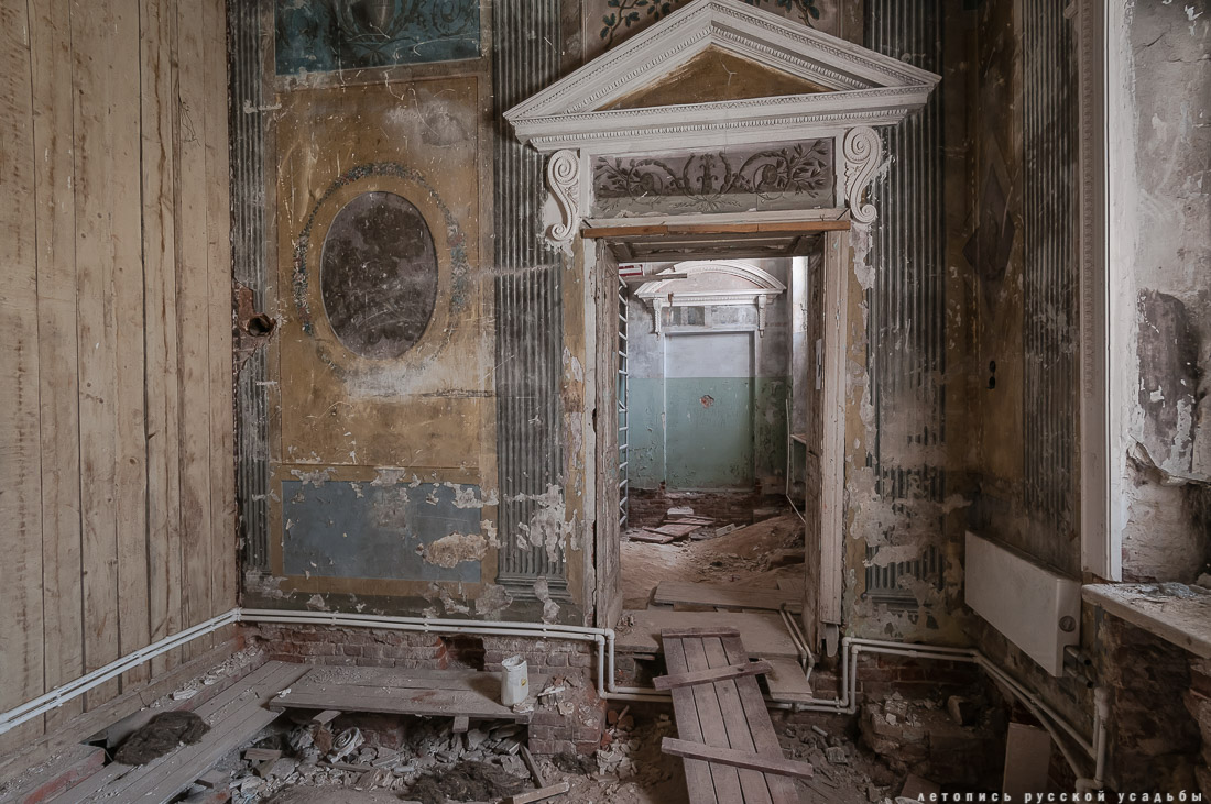 усадьба Никольское-Урюпино, интерьеры Белого домика