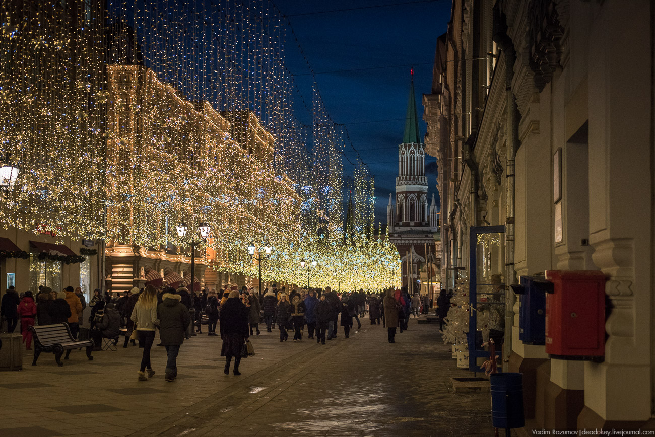 Новогодняя Москва 2018