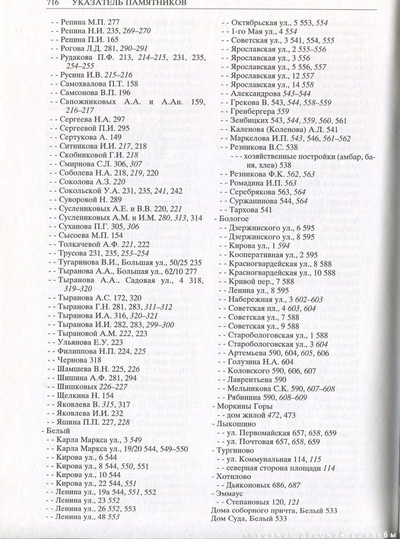 Свод памятников архитектуры и монументального искусства России: Тверская область, часть 2